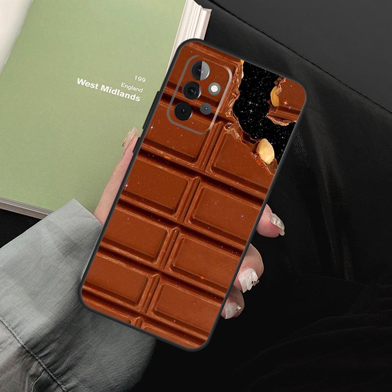 Chocolate Bar For Samsung Galaxy A52 A32 A22 A54 A14 A16 A26 A36 A56 A55 A35 A05 A06 A15 A53 A33 A13 Case