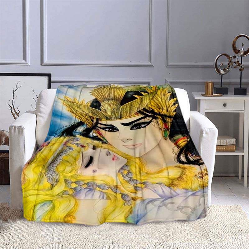 Daughter of the Nile Flannel Blanket, Perfect for Autumn Warmth, Suitable for Children and Adults, Home Décor, Shaw