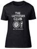 The Leftovers Club Help Stop Food Waste Womens T-Shirt Ladies Gift Tee