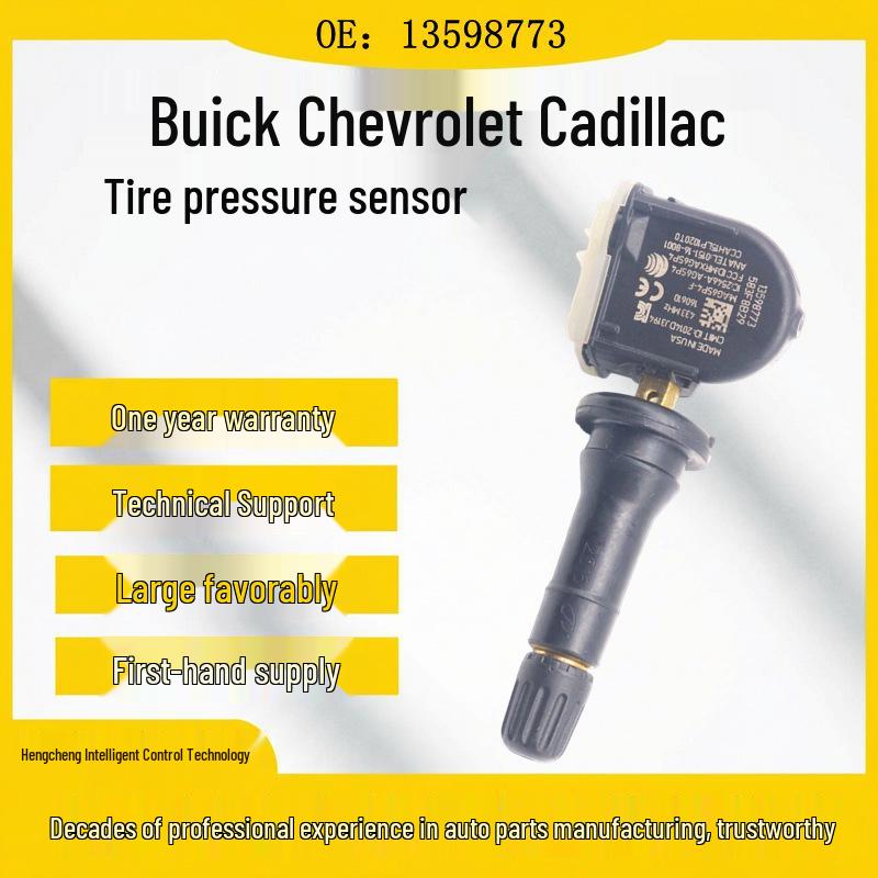 

13598773 Tire Pressure Sensor for Buick, Chevrolet, Cadillac Wheel Monitor Rubber