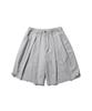 ANGLAN Cross Pleated Chino Half Pants - Light Gray