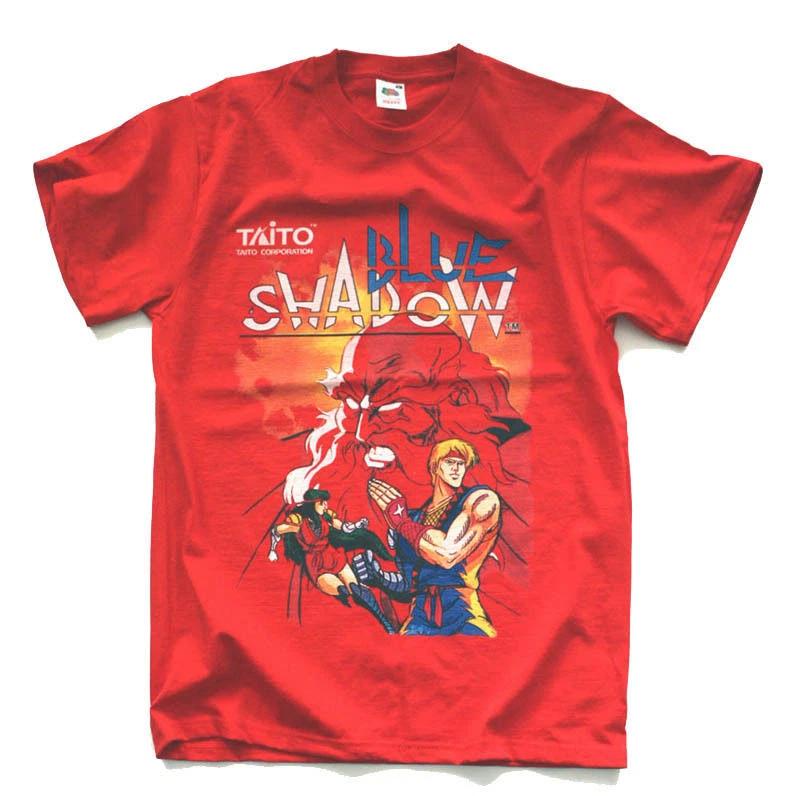 Blue Shadow / Kage Nes T shirt RED Arcade Famicom NINTENDO 2XL