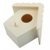 1pcs Wooden Bird House  for Nest Dox  for Nest House Bird Box Wooden Birdhouse Home Garden