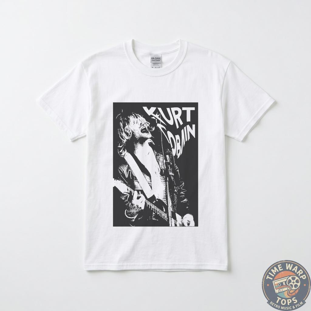 Kurt Cobain T-Shirt, Music, Band, Grunge, Alternative Rock, Punk Rock