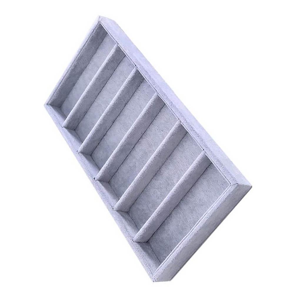 Universal Jewelry Display Holder Eyeglasses Organizer Tray Sunglasses Liner Case Household Bedroom Professional Travel