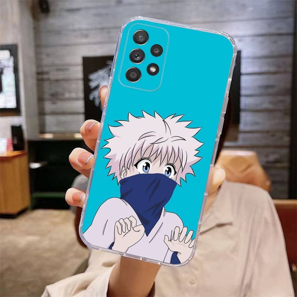 Killua Zoldyck H-Hunter Phone Case For Samsung Galaxy A,71,70,52,51,40,31,50,50S,30S,21S,12,10,Note20ultra Transparent Cover
