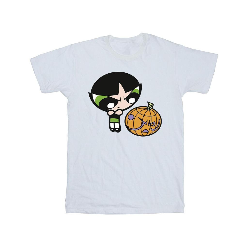 The Powerpuff Girls Mens Girls Buttercup Pumpkin T-Shirt
