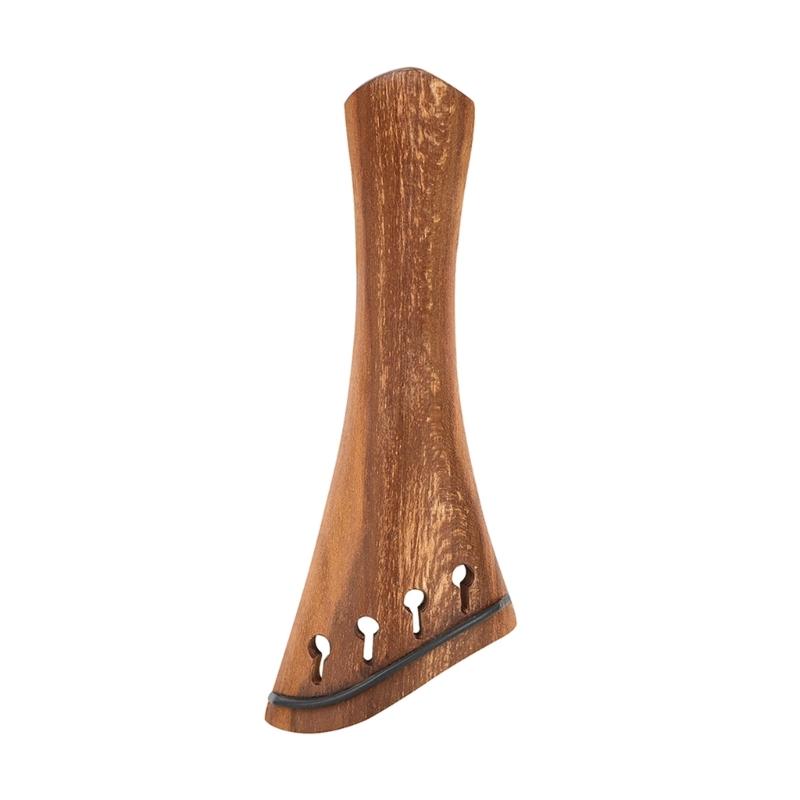 

Universally Violin Tailpiece Wood Texture for All Musicians WoodTexture Design Including Tail Cord for Simple Setup 1
