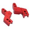 2pcs Front Bumper Mounts Aluminum Alloy Lightweight Front Fixing Seats with Screws Wrench for AXIAL