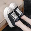 2026 Trendy Leather Platform Women's Shoes - Lightweight, Versatile, Casual, Height-Enhancing, Soft Sole for Spring & Autumn