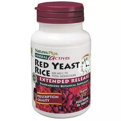 NaturesPlus- Herbal Actives, Red Yeast Rice, 600 Mg
