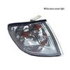 Compatible Headlight Assembly for JAC Refine Business Car - Black/White Base with Corner Light