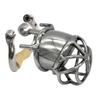 Ergonomic Stainless Steel Stealth Lock Male Chastity Device,Cock Cage,Penis Lock,Cock Ring,Chastity Belt, S063