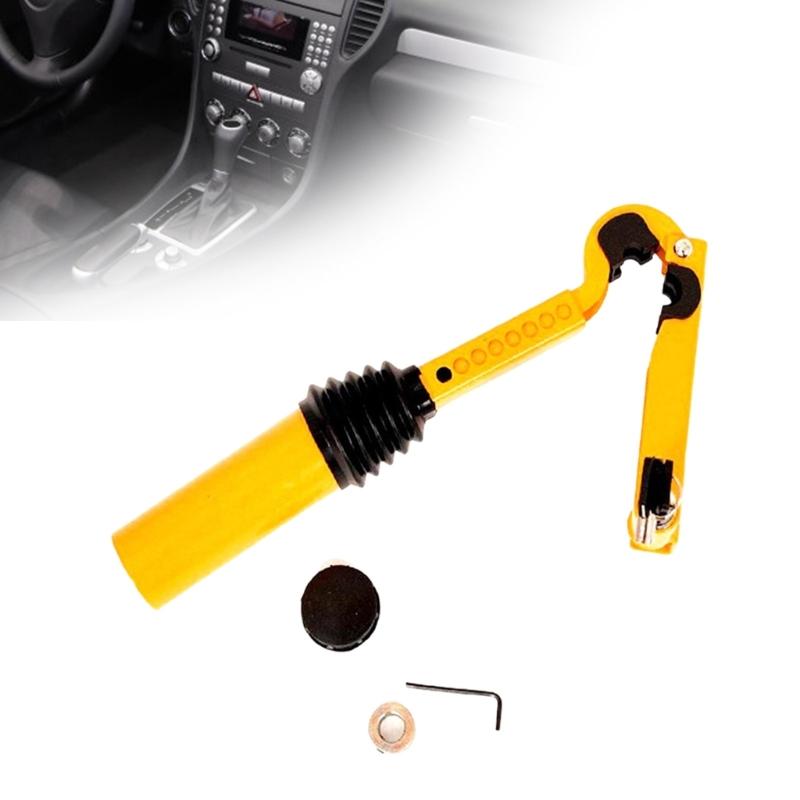 Universal Anti Theft Car Handbrake Gear Lock Adjustable Adjustable Car Lock Simple to Use for Car Trucks SUVs Trailers