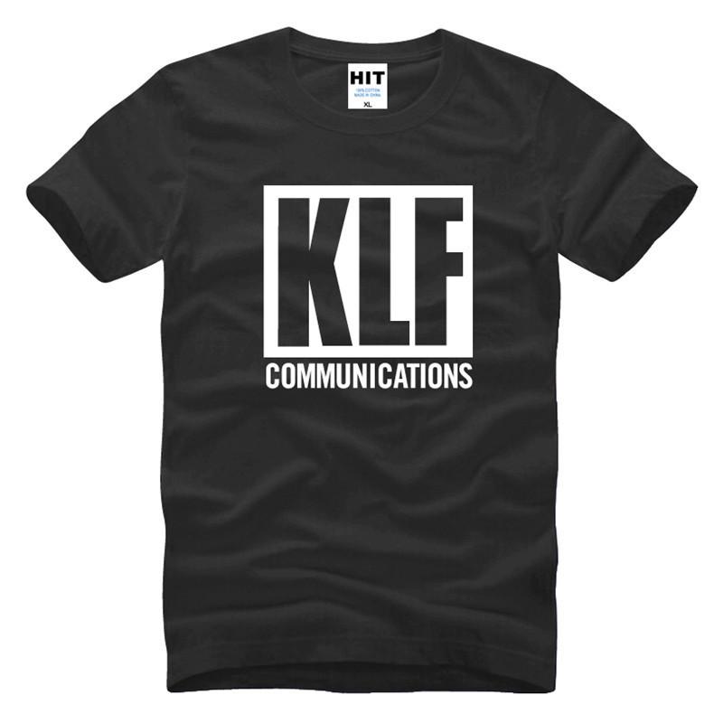 The KLF Communications T Shirts Unisex New Fashion T Shirt Short Sleeve Cotton Oneck Tshirt Tee