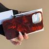 Advanced Retro Red Blending Phone Case For iPhone 11 12 13 14 15 16 17 Pro Max XS X XR 7 8 Plus 16E 17 Air Shockproof Back Cover