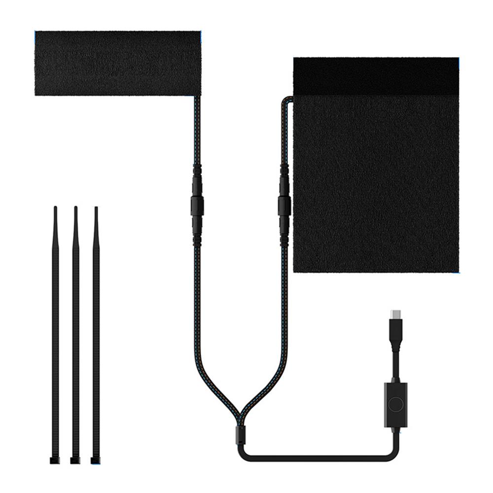 

WUPP CS-2068A1 Motorcycle Heated Grips PD Type-C Dual Switch Handlebar Grips Type A