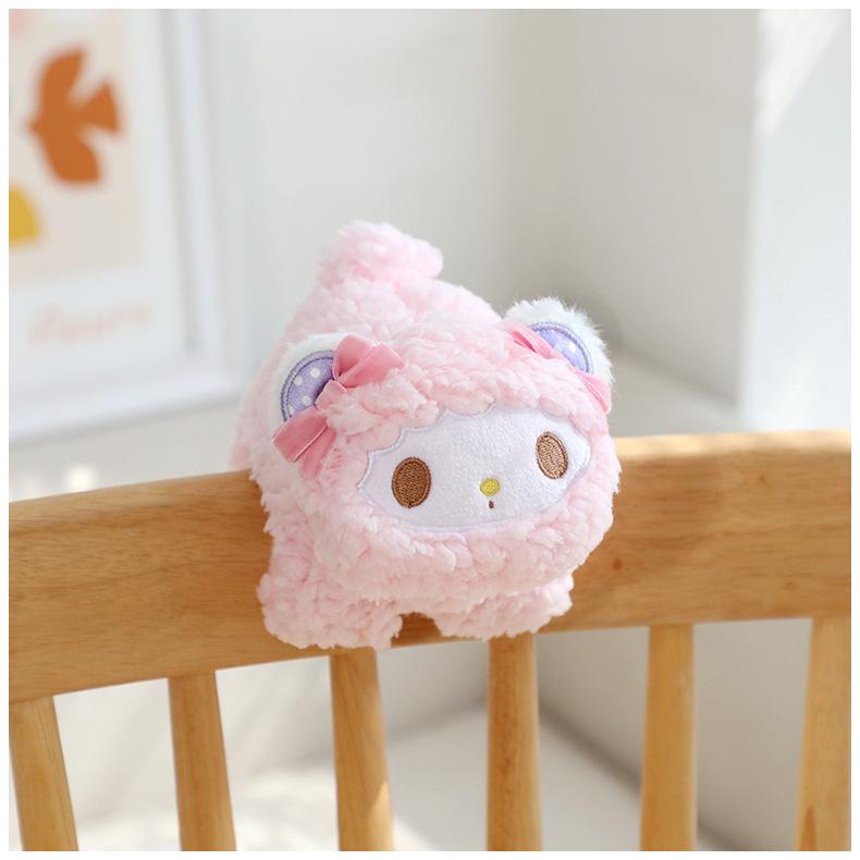 Adorable Japanese Style Cartoon Slap Bracelet & Plush Doll Curtain Holder 