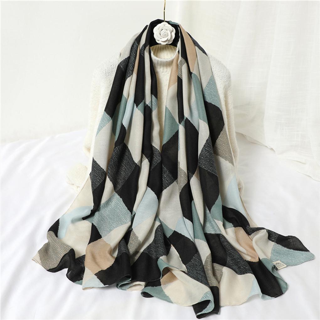Warm And Cozy Women Cotton Scarf Stay Stylishly Warm In Soft And Breathable Accessory Lightweight