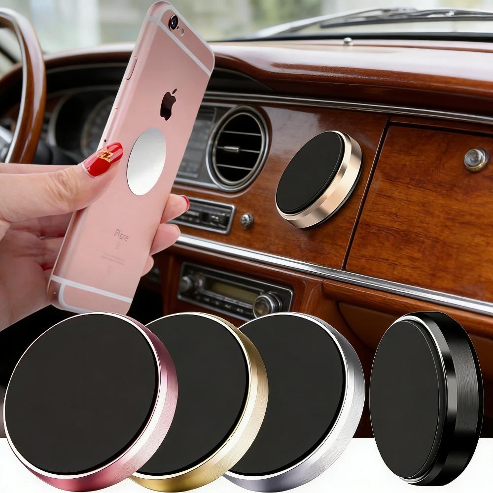 Universal Magnetic Car Phone Holder, Dashboard & Wall Mount Stand for iPhone, Xiaomi, Huawei, Samsung