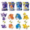 Super Wings 14-Pack Transforming Toys 2 Inch Airplane Collector Character with Dinosaur Mini Action Figure Kids Gift