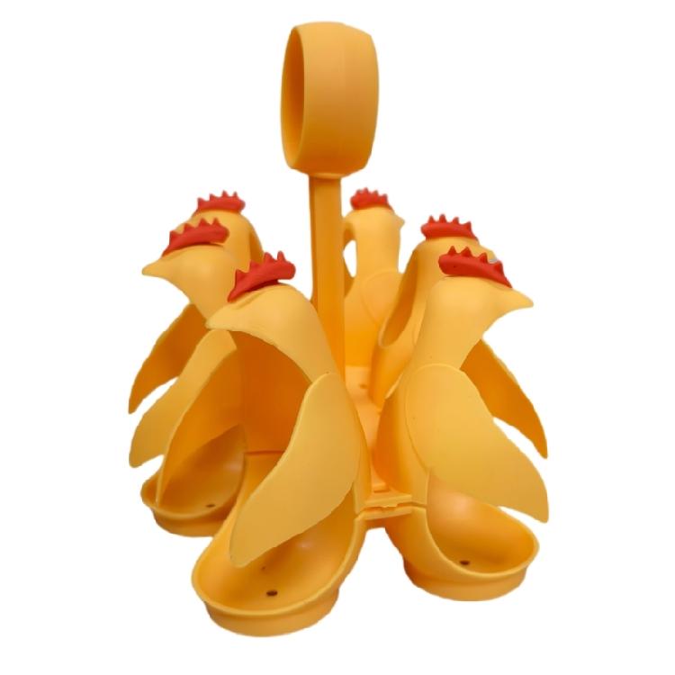 Sturdy Eggs Storage Tray with Nonslip Feature for Protections and Use as Boiling Molds in Microwave or Stove 1 860₽