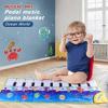 Baby Games Play Mats Crawling Pads Music Piano Toy Carpet Flashing Ocean World Floor