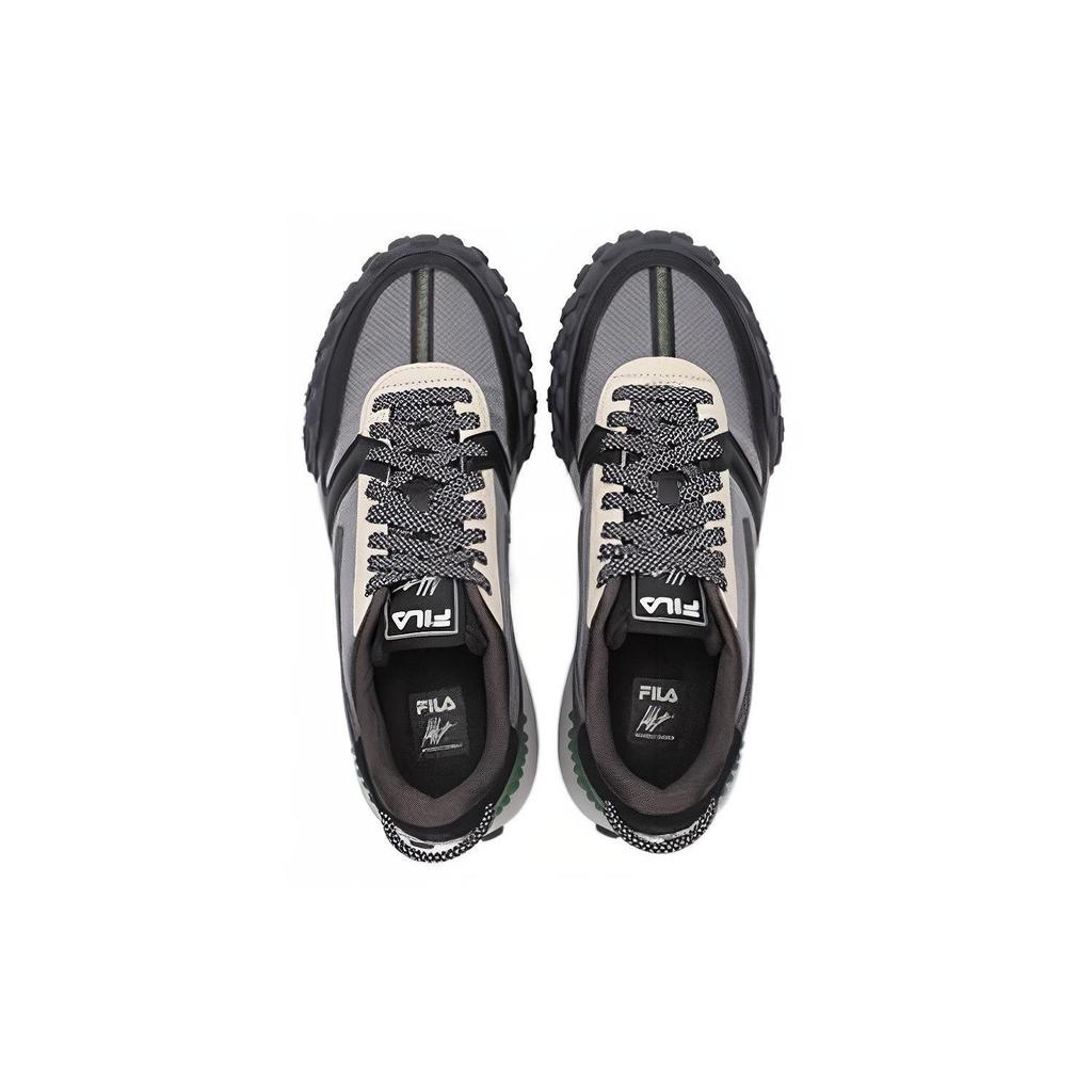 Fila Gara Low Top Casual Shoes Men's Gray Black F12M413112FBF