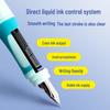 Erasable Heat-Sensitive Fountain Pen for Third-Graders, Ergonomic Design with Replaceable Crystal Blue Ink Cartridge