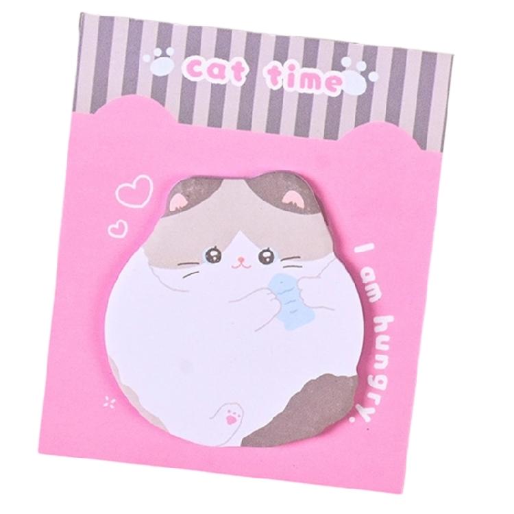 Cartoon Shape Design Stick Note Selves Stick Write Pad Reusable for School Office Journaling Multipurpose Paper Notepads