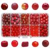 10 Grid/box Gravel Cracks Burst Beads, Glass Crystal Loose Beads, DIY Bracelet, Beaded Material