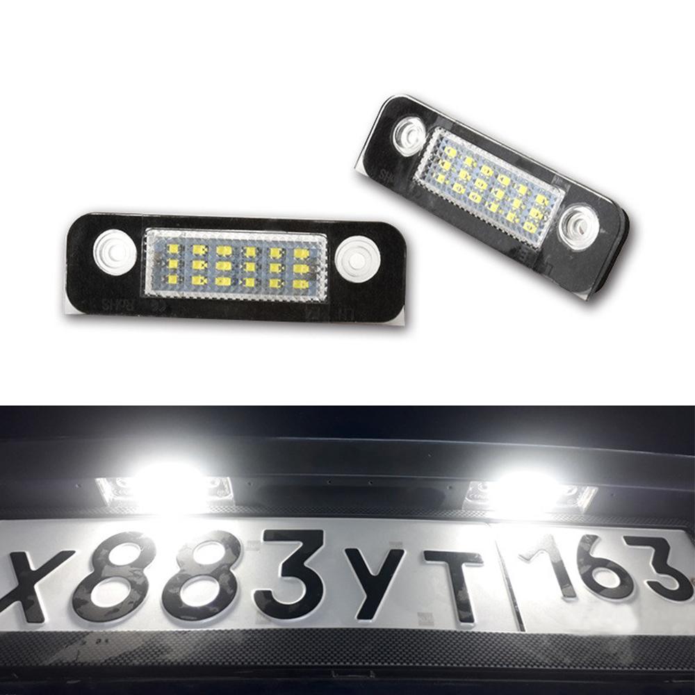 2pcs 96BG13550AB License Plate Light For Ford
