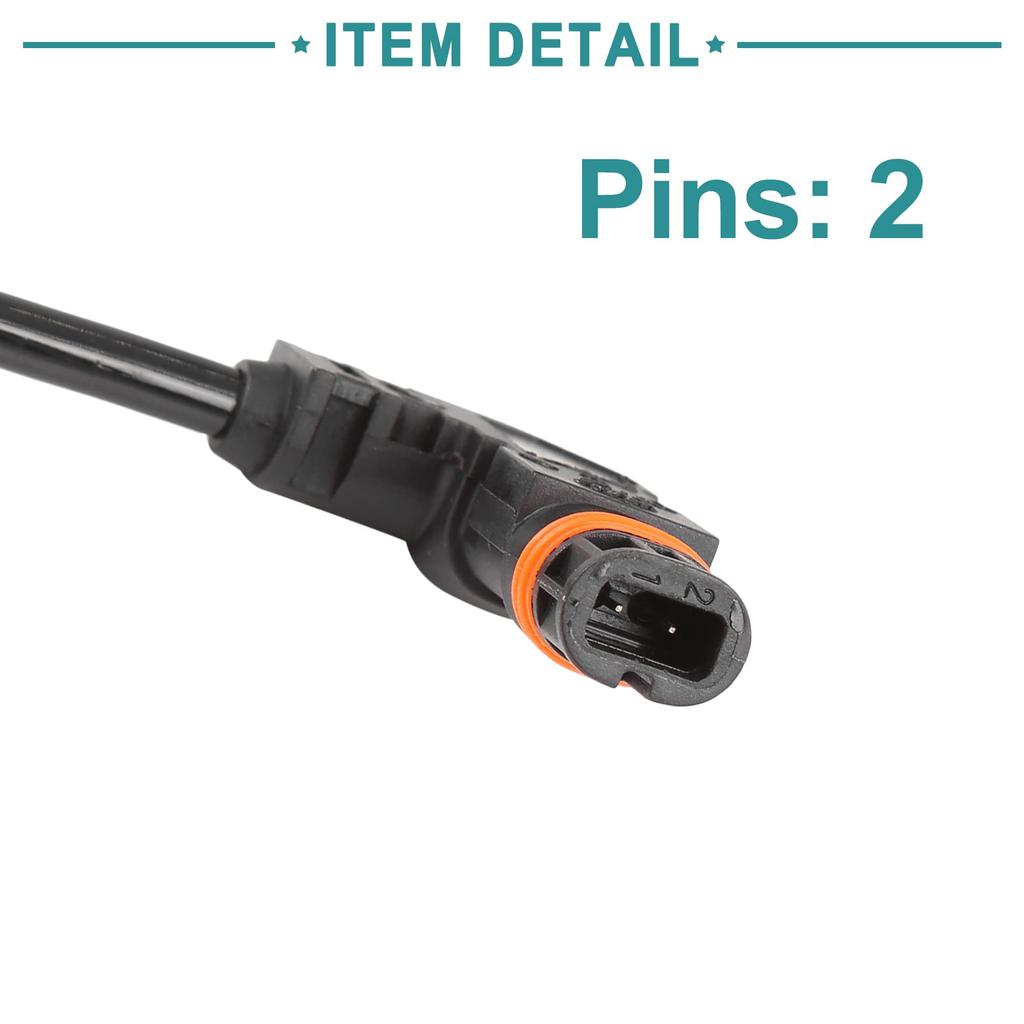 ACROPIX ABS Wheel Speed Sensor Front Left or Right for Mercedes-Benz C250 Black 1