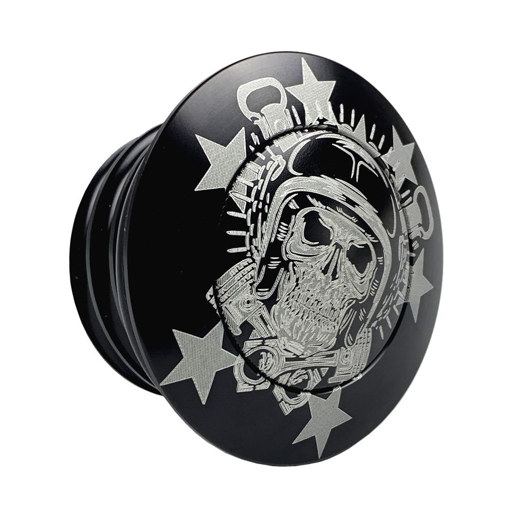 Motorcycle Pop Up Gas Cap Vented Fuel Oil Tank Cover For Harley Touring Road Street Electra Glide Road King