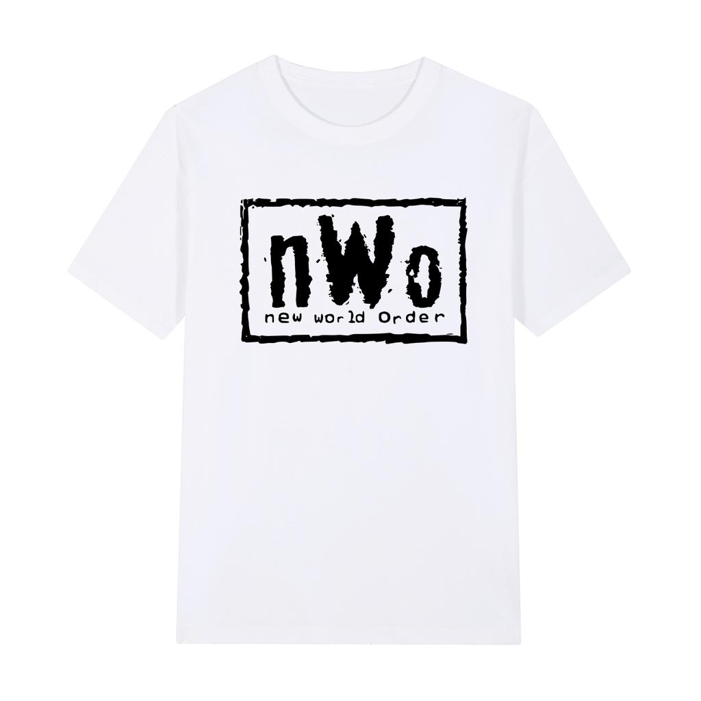 NWO New World Order Wrestling Adult Black Vintage Tshirt Novelty Funny Streetwear Cotton Men T Shirt New Tee Tshirt Womens Tops