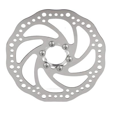 Adattatore Flangia Rotore Disco Freno Mozzi Filettati Mountain Bike 160mm con 6 Viti