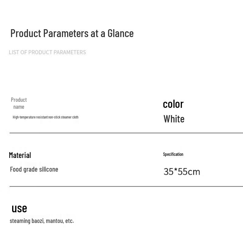 Pabei Non-stick Silicone Steamer Liner, 10-Pack