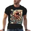 Tentacles Of The Deep The Majestic Seas Embrace TShirt Durable Work Wear TShirt
