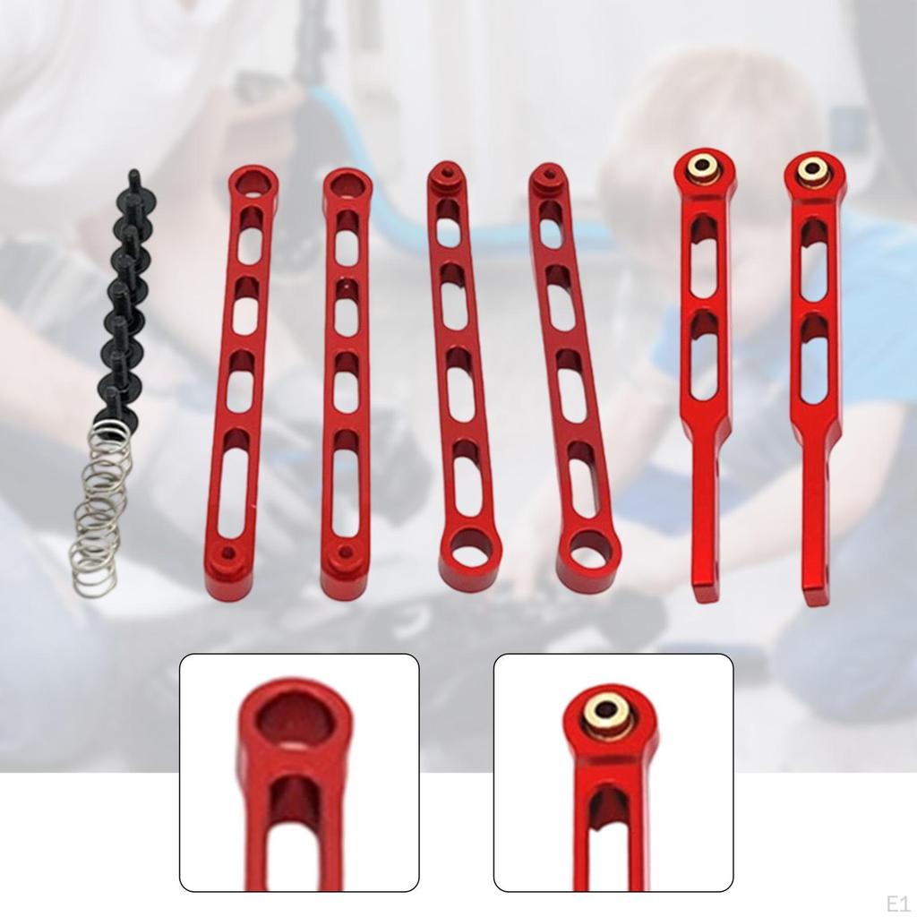 1/12 RC Car Axle Pull Rod Set Directly Replace Parts DIY Modified Sturdy for MN82 LC79