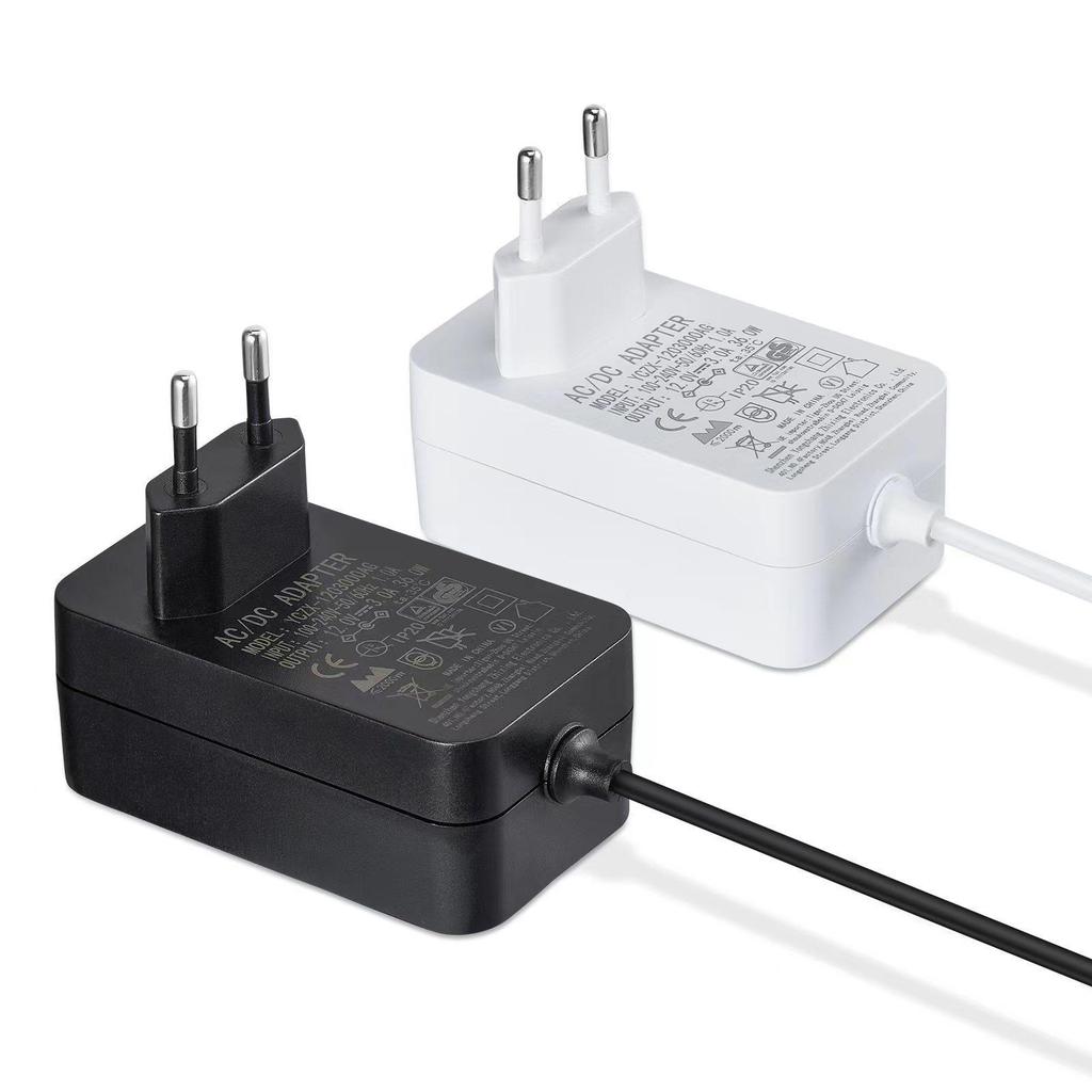 36W Global Zertifizierter Netzteiladapter 12V/3A & 24V/1.5A mit ETL, CQC, UKCA, SAA, GS-Zulassung