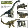UTST Dinosaur Toys Brachiosaurus and Tyrannosaurus Figures for Dinosaurs Brachiosauruses Green 6+ (2 + Trex)
