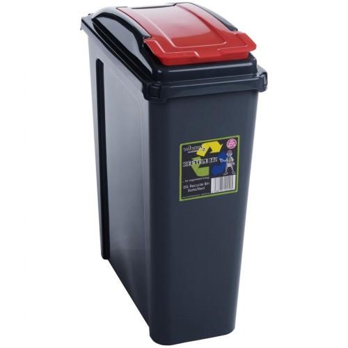 Wham Slimline Plastic Recycling Bin