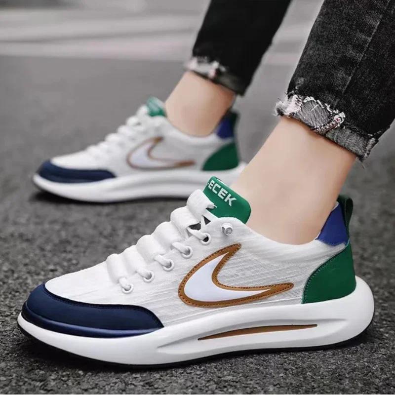 Fashion 2024 Casual Shoes for Men Luxury Mens Sneakers Outdoor Lightweight Wear-resistant Running Platform Shoes Unisex Tenis Masculino
