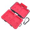 Portable Memory Card Case ABS Rubber Water Resistant Memory Card Storage Holder Organizer for XQD
