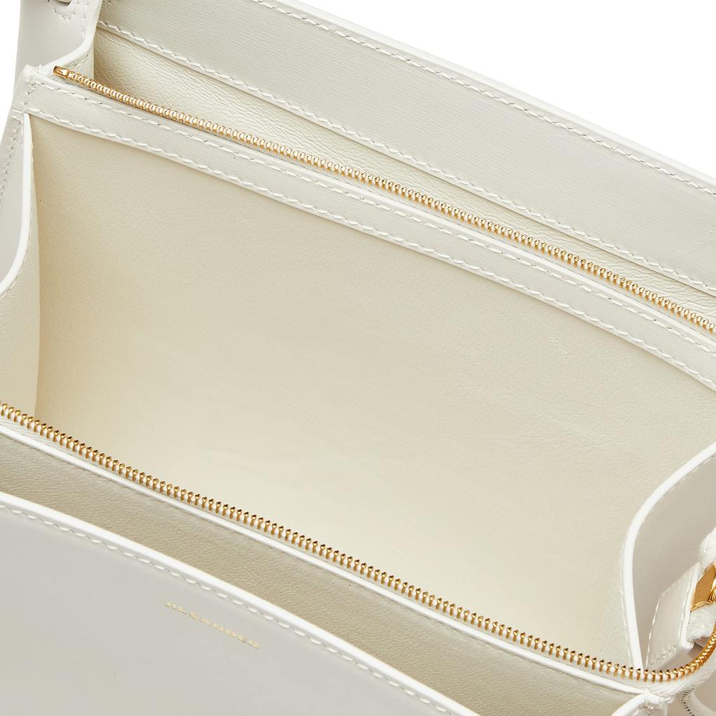 Jil Sander 852664WUB69191N Ecru Handbag, Small, Women's, [Used]