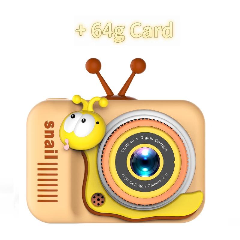 Kinderkamera, Digitalkamera, 20-MP-Kamera, Kinder-Selfie, 4-facher Digitalzoom, 2,0-Zoll-Bildschirm, Doppelobjektiv