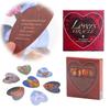 Lovers Oracle Cards Exquisite Heart-shaped Fortune Telling Tarot Deck For Couples