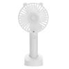 1pcs USB Pink Mini Handheld Fan Outdoor Mini Creative Desktop Office Mute Charging Portable Handheld Fan