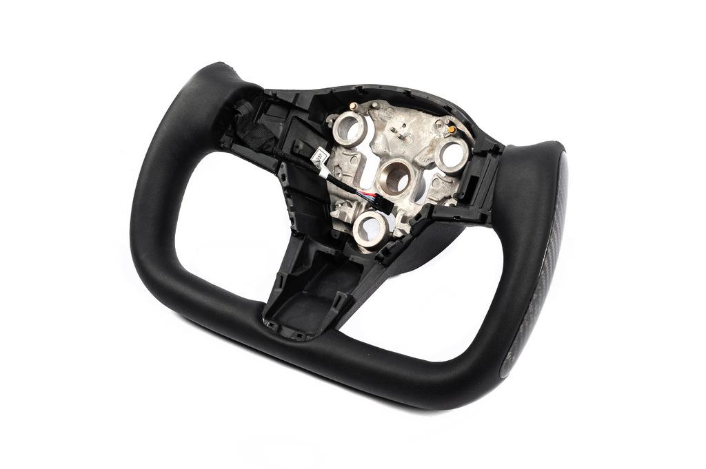 

Steering wheel (Vinyl, carbon, heated) for Tesla Model Y