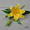 Lily Small 3D Printed Realistic Single Stem Perfume Flower for Wedding and Home Decoration